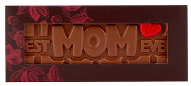 Sjokoladeplate m/Tekst - Best Mom Ever