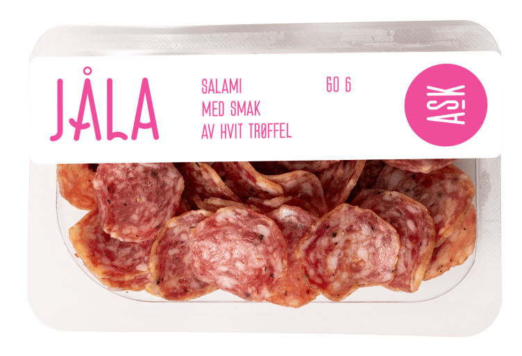 Jåla Trøffelsalami skivet 60g Ask