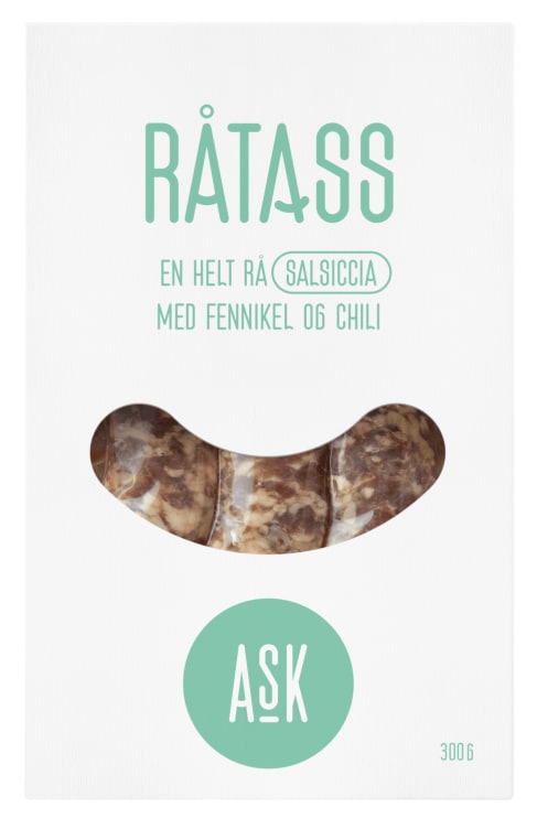 Råtass Rå Salsiccia 300g Ask Gård