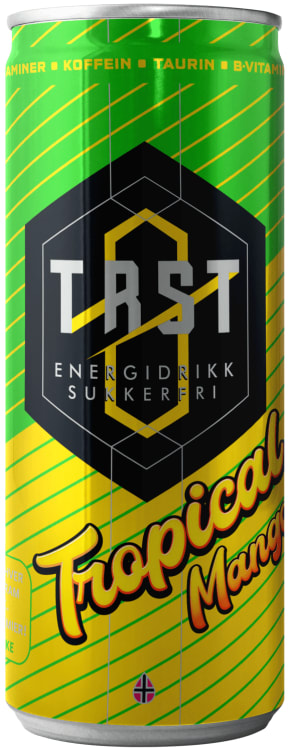 Tørst Energidrikk Tropical Mango Sukkerfri 0,25l boks
