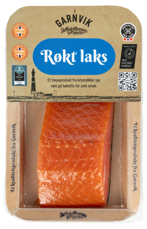 Laks Røkt Bit 200g Garnviks Røkeri