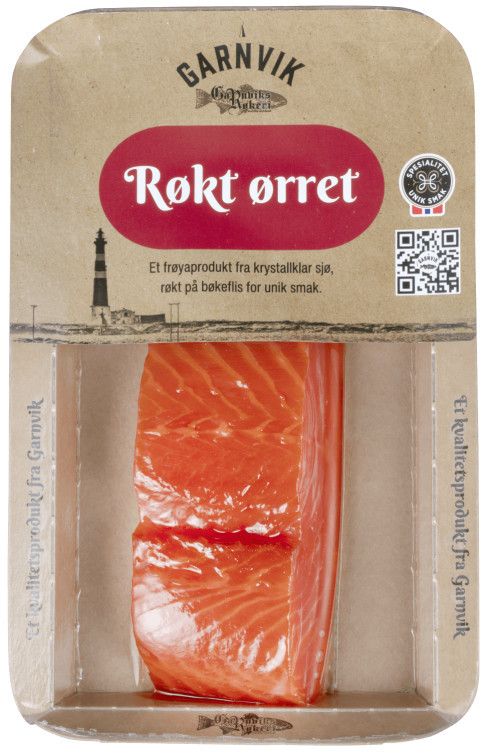 Ørret Røkt Bit 200g Garnviks Røkeri