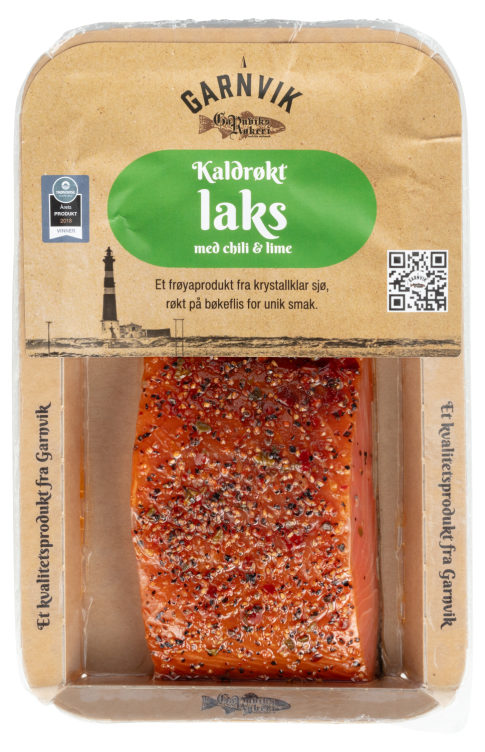 Laks Kaldrøkt m/Chili&Lime 200g Garnviks