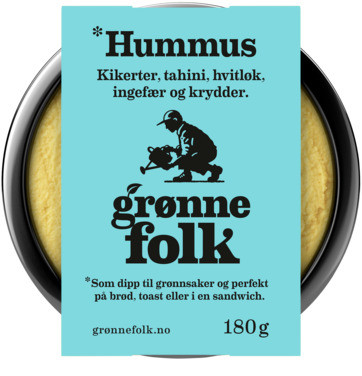 Fersk Hummus Grønne Folk