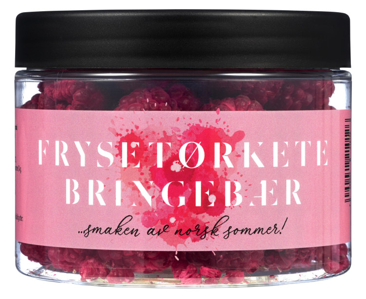 Frysetørkete Bringeb 35g Bringebærlandet