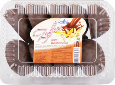 Zefir med Sjokolade 330g Baltika