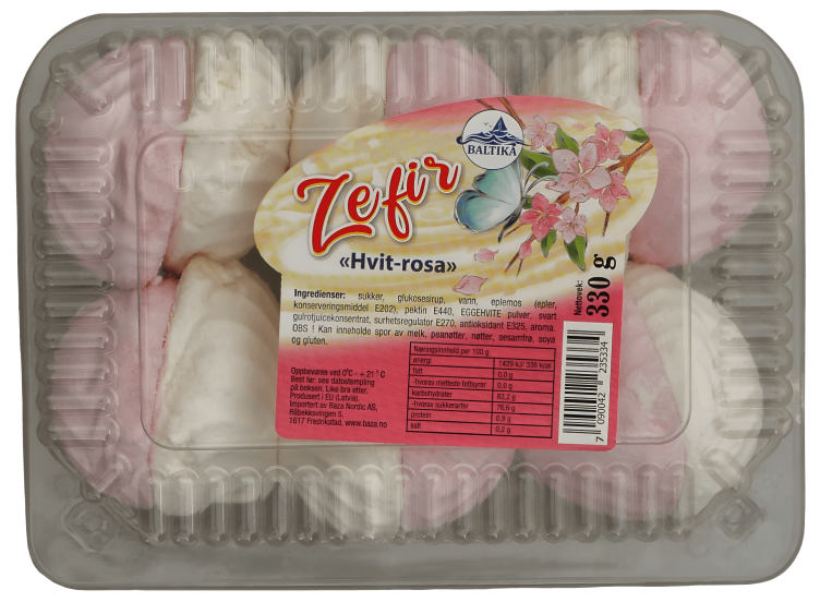 Zefir Hvit 330g Baltika