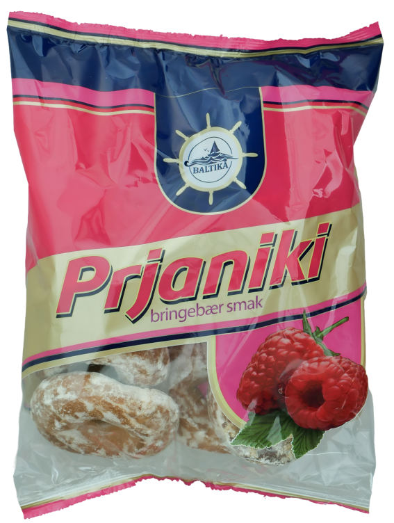 Prjaniki Bringebær 400g Baltika