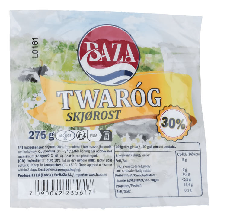 Ostemasse 30% 275g Baza