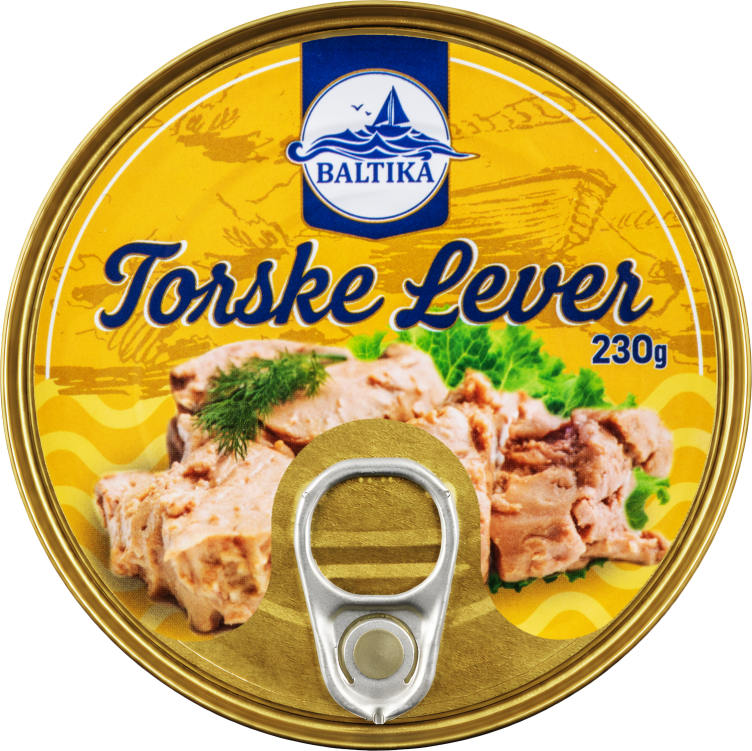 Torskelever 230g Baltika