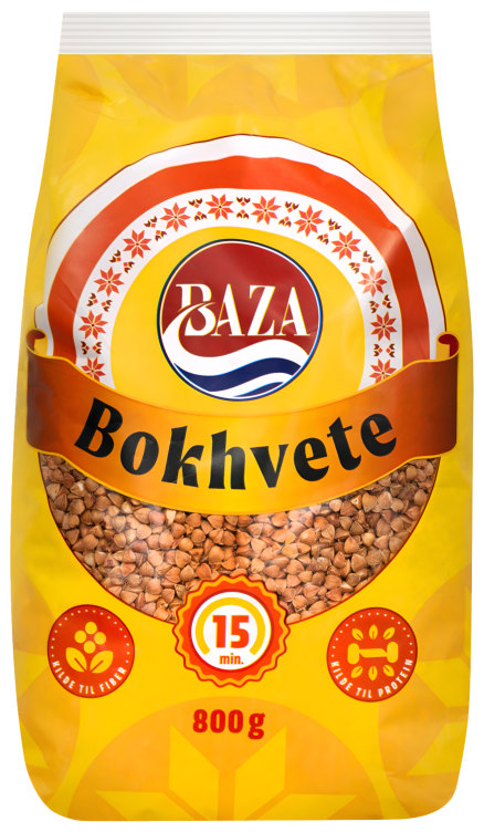 Bokhvete Ristet 800g Baza