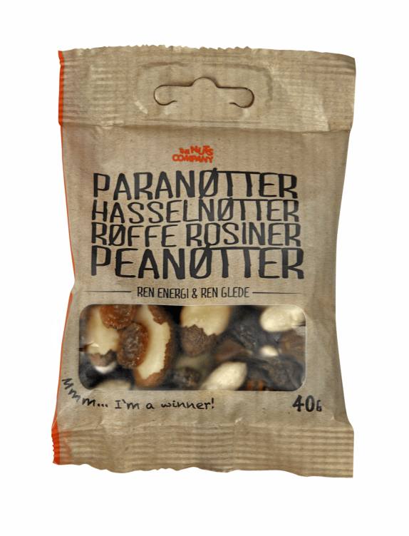 Nøttemix Orange 40g The Nuts Company