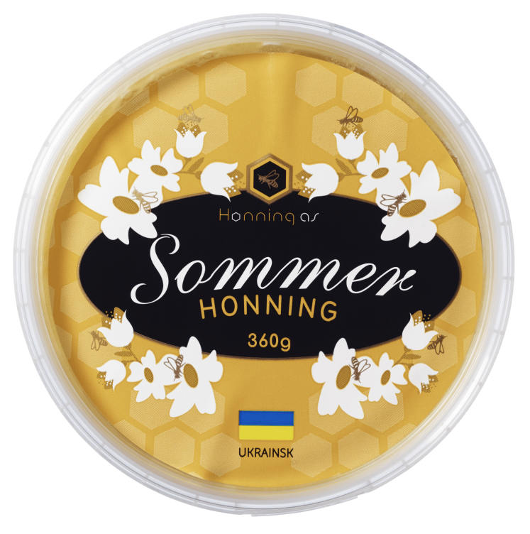 Sommerhonning 360g Honning As