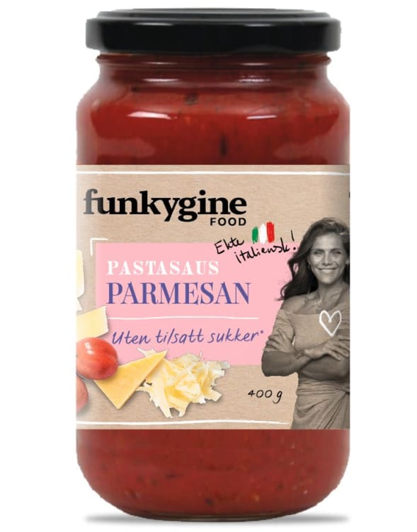 Pastasaus Parmesan 400g Funkygine Food