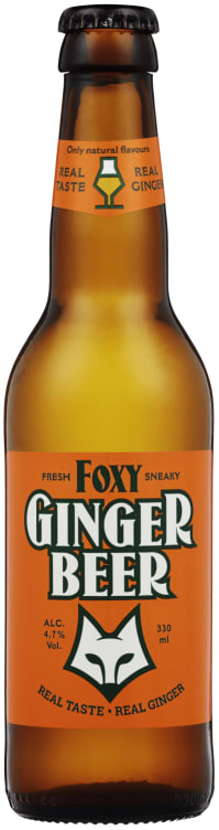 Foxy Ginger Beer 0,33l flaske Klokk&Co