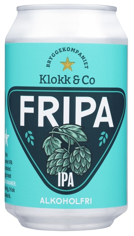 Fripa 0,33l boks Klokk&Co