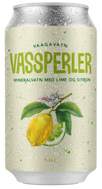 Vaagavatn Vassperler Lime og Sitron