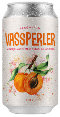 Vassperler Aprikos 0,33l bx Vaagavatn