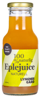 Naturell Eplejuice 250ml Lyngnes Gård