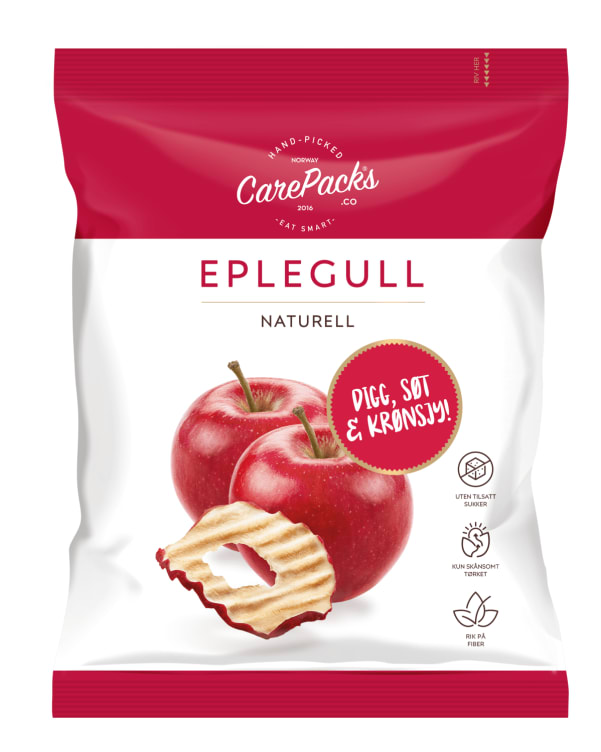 Eplegull Naturell 25g Carepacks