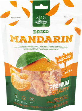 Tørket Mandarin 200g Sunshine Delights