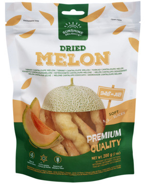 Tørket Melon 200g Sunshine Delights