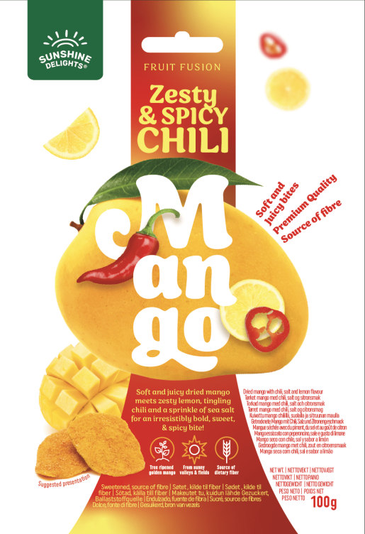 Chili Mango 100g Sunshine Delights