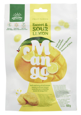 Sweet & Sour Lemon Mango 100 Gram Fruit Fusion