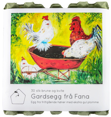 Egg 30stk S/m Bakketun