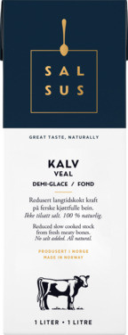 Kalv Demi Glace Fond 1l Salsus