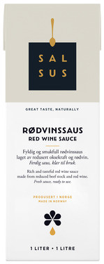 Rødvinssaus 1l Salsus