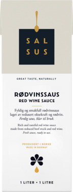 Rødvinssaus 1l Salsus