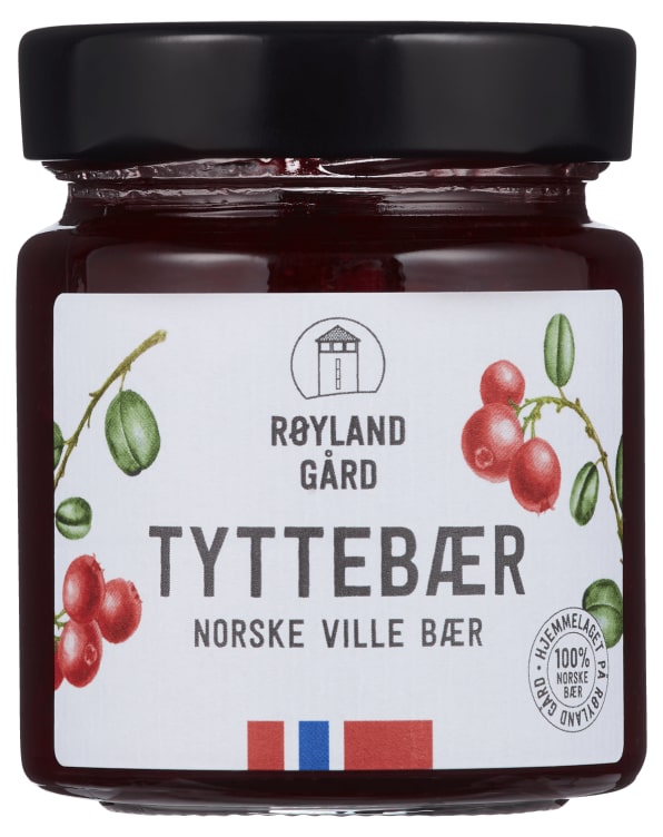 Tyttebærsyltetøy 220g Røyland
