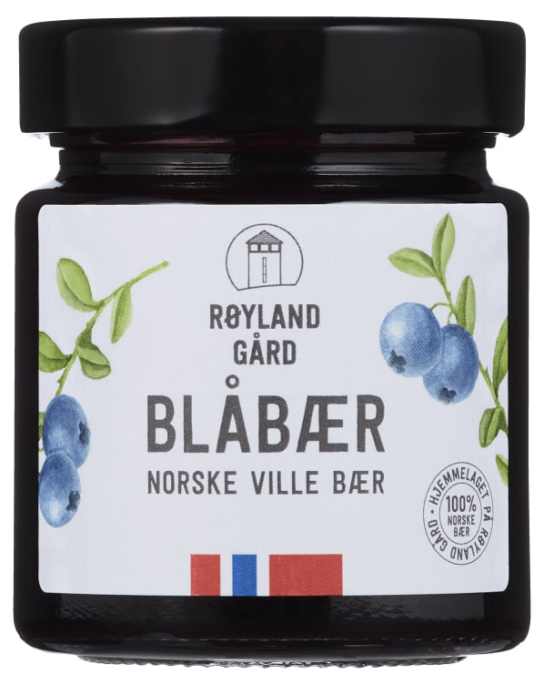Blåbærsyltetøy 220g Røyland