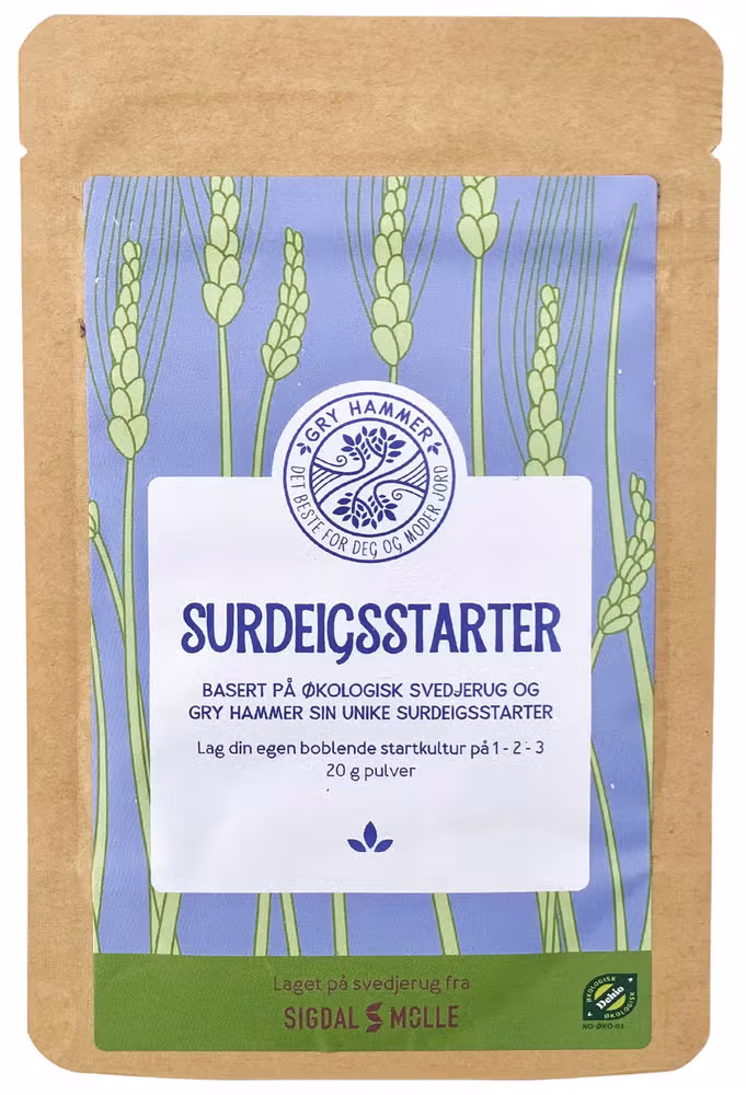 Økologisk surdeigsstarter 20 g