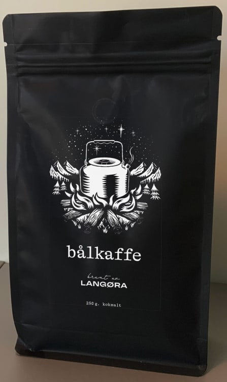 Bålkaffe Malt 250g Langøra Kaffebrenneri