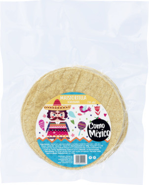 Como Mexico Ferske Mais Tortilla 200g
