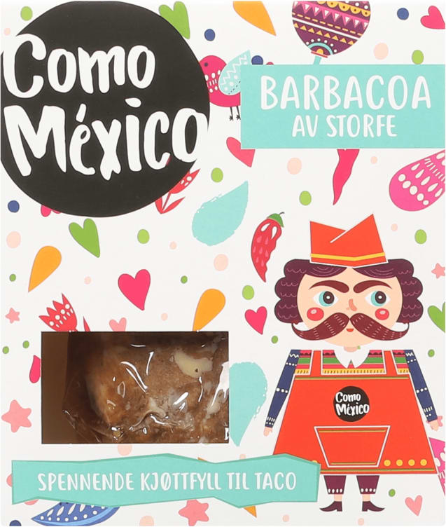 Barbacoa Tacokjøtt 300g Como Mexico