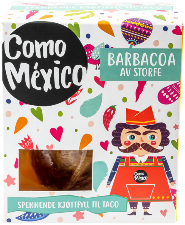 Barbacoa Tacokjøtt 300g Como Mexico