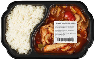 Kylling med Cashewnøtter