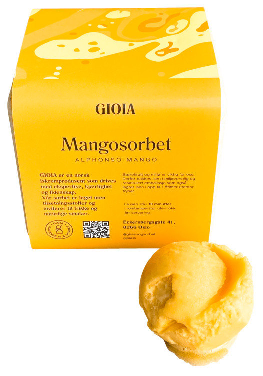 Mangosorbet 0,5l Gioia