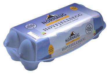 Ferske Høyfjellsegg Fra Norhaug Gård