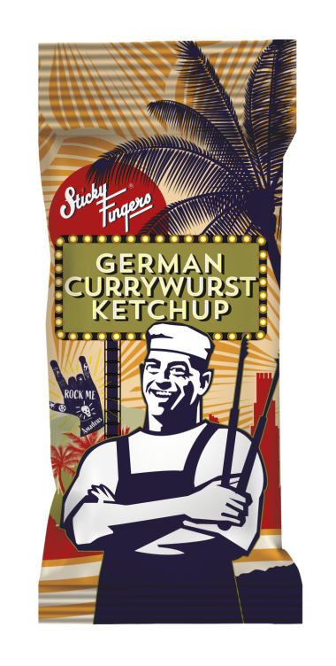 Sticky Fingers Curry Ketchup 30g Solina