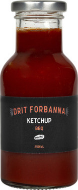 Ketchup Bbq 250ml Drit Forbanna