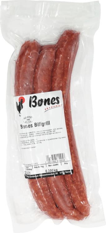 Biffgrill 300g Bønes
