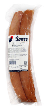 Bratwurst Xl 400g Bønes Gårdsmat