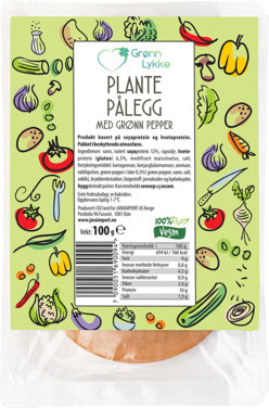 Plante Pålegg med Grønn Pepper