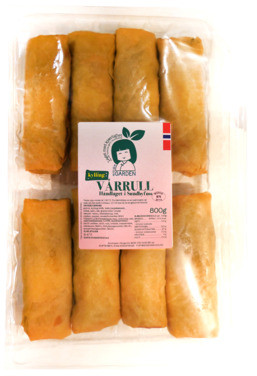 Ferskdisk Håndlagede Kylling Vårruller 80stk X 100g Miss Gin Garden