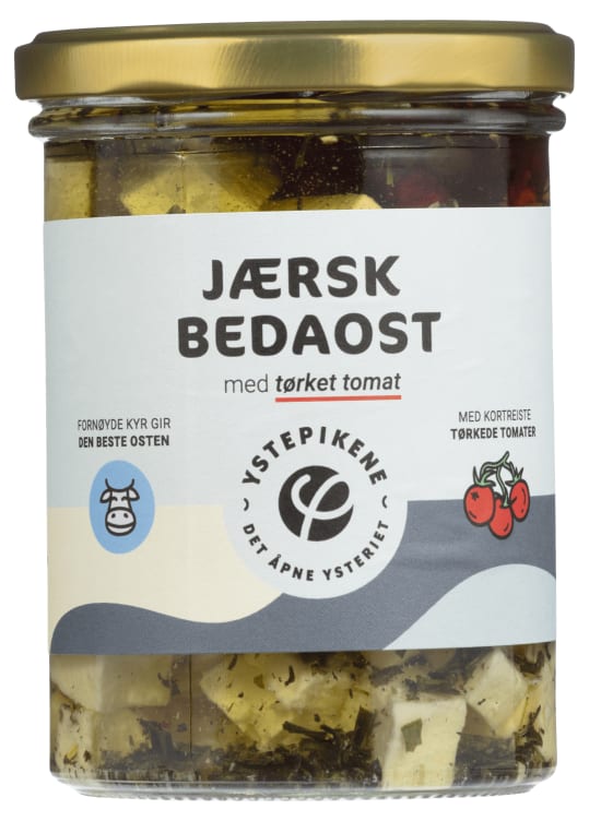Jærsk Bedaost Tomat 180g Ystepikene