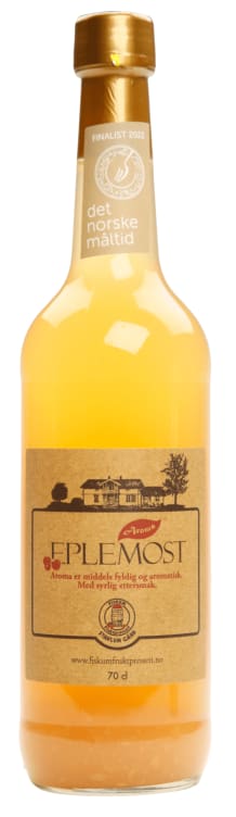Eplemost Aroma 0,7l Fiskum Fruktpresseri